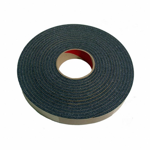 Adhesive Backed Weatherstrip. Made of Polyester Polyurethane Foam. 3/16 In. X 1-1/4 In. X 25 Ft.. Ea